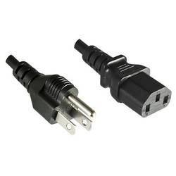 HAWA 1008247 IEC kabel černá 2.00 m