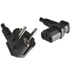 HAWA 1008236 IEC kabel černá 2.00 m