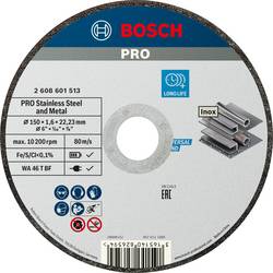 Bosch Accessories 2608601513 2608601513 řezný kotouč rovný 150 mm 1 ks INOX