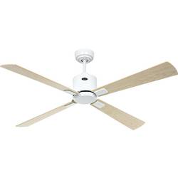 CasaFan ECO NEO III 132 WE-AH/BU WiFi Flügel Ahorn/Buche stropní ventilátor bílá s dálkovým ovládáním, s časovačem, vhodný i pro zimní provoz, ovládání