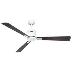 CasaFan ECO NEO III 132 WE-NB/KI WiFi Flügel Nussbaum/Kirsche stropní ventilátor 27 W (Ø x v) 132 cm x 360 mm bílá s dálkovým ovládáním, s časovačem, vhodný i