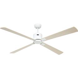 CasaFan ECO NEO III 152 WE-AH/BU WiFi Flügel Ahorn/Buche stropní ventilátor bílá s dálkovým ovládáním, s časovačem, vhodný i pro zimní provoz, ovládání