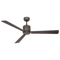 CasaFan ECO NEO III 132 BZ-NB/KI WiFi Flügel Nussbaum/Kirsche stropní ventilátor 27 W (Ø x v) 132 cm x 360 mm bronzová s dálkovým ovládáním, s časovačem,