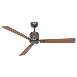 CasaFan ECO NEO III 132 BZ-NB/KI WiFi Flügel Nussbaum/Kirsche stropní ventilátor 27 W (Ø x v) 132 cm x 360 mm bronzová s dálkovým ovládáním, s časovačem,