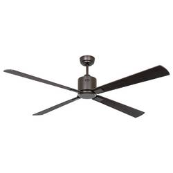 CasaFan ECO NEO III 152 BZ-NB/KI WiFi Flügel Nussbaum/Kirsche stropní ventilátor 27 W (Ø x v) 152 cm x 360 mm bronzová s dálkovým ovládáním, s časovačem,