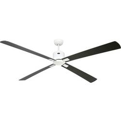 CasaFan ECO NEO III 180-4 WE-WN/SI WiFi Flügel Wenge/silber stropní ventilátor bílá s dálkovým ovládáním, s časovačem, vhodný i pro zimní provoz, ovládání