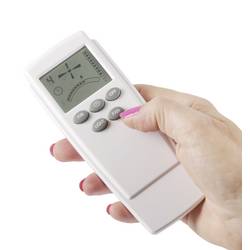 CasaFan ECO NEO III 92 BZ-NB/KI WiFi Flügel Nussbaum/Kirsche stropní ventilátor 12 W (Ø x v) 92 cm x 360 mm bronzová s dálkovým ovládáním, s časovačem, vhodný