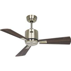 CasaFan ECO NEO III 92 MA-NB/KI WiFi Flügel Nussbaum/Kirsche stropní ventilátor starožitná mosaz s dálkovým ovládáním, s časovačem, vhodný i pro zimní provoz,