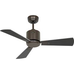 CasaFan ECO NEO III 92 BZ-WN/SI WiFi Flügel Wenge/silber stropní ventilátor 12 W (Ø x v) 92 cm x 360 mm bronzová s dálkovým ovládáním, s časovačem, vhodný i