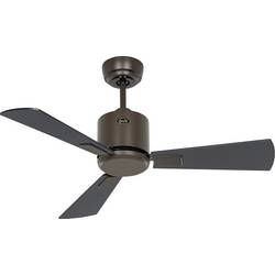 CasaFan ECO NEO III 92 BZ-SW/TK WiFi Flügel Schwarz/Teak stropní ventilátor bronzová s dálkovým ovládáním, s časovačem, vhodný i pro zimní provoz, ovládání