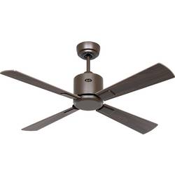 CasaFan ECO NEO III 103 BZ-NB/KI WiFi Flügel Nussbaum/Kirsche stropní ventilátor bronzová s dálkovým ovládáním, s časovačem, vhodný i pro zimní provoz,
