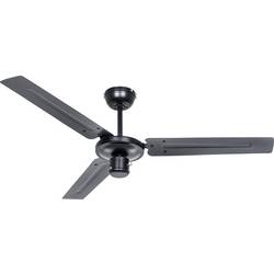 CasaFan TRISTAR-Z 120 SW Flügel Schwarz stropní ventilátor 59 W (Ø x v) 122 cm x 270 mm černá vhodný i pro zimní provoz