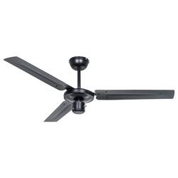 CasaFan TRISTAR-Z 120 SW Flügel Schwarz stropní ventilátor 59 W (Ø x v) 122 cm x 270 mm černá