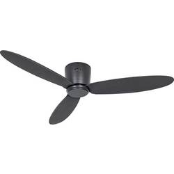 CasaFan ECO PLANO II 132 BG-BG WiFi Flügel lack basaltgrau stropní ventilátor 28 W (Ø x v) 132 cm x 160 mm čedičově šedá s dálkovým ovládáním, s časovačem,