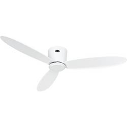 CasaFan ECO PLANO II 132 WE-WE WiFi Flügel lack weiß stropní ventilátor bílá s dálkovým ovládáním, s časovačem, vhodný i pro zimní provoz, ovládání