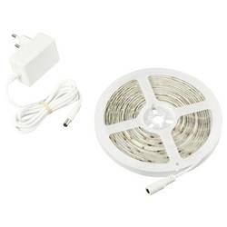 Sygonix SY-6612922 Kompletní sada LED pásku konektor 12 V/DC 5 m studená bílá 1 ks