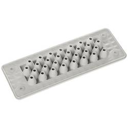 Trelleborg MH-24 F 30-1 LIGHT GREY UL94 V-0 IP65 | TPE | Screw Průchodková deska TPE, šedá, 1 ks