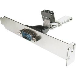Digitus DIGITUS - Slotblech Adapterkabel, D-Sub9/St - IDC 2x 5pin/Bu 1 port sériová zásuvná karta