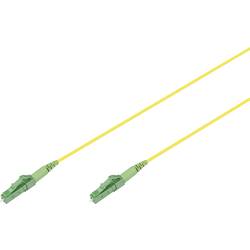 Digitus DK-2933-10-APC-SX optické vlákno optické vlákno kabel 10 m žlutá, žlutozelená, zelená, zelenožlutá [1x LC APC zástrčka - 1x LC APC zástrčka] 9/125 µ