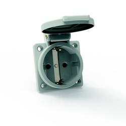 Bals Elektrotechnik 71100 zásuvka se sklopným víkem IP54 šedá