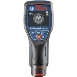 Bosch Professional detektor D-tect 120 0601081301 Detekční hloubka (max.) 120 mm Druh materiálu dřeva, železných kovů, neželezných kovů, kabely vedoucí napětí