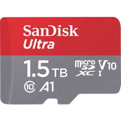 SanDisk Extended Capacity SD (MicroSDHC) paměťová karta microSDXC Retail 1500 GB UHS-I