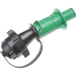 Hrdlo palivové nádrže CEMO Sicherheitseinfüllsystem grün (Öl) für Kanister 5 l, 10 l und ExO-Kanister 10846 Pro plasty a dvojité kanystry, Vhodné pro řetězový