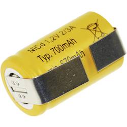 Mexcel speciální akumulátor 2/3 A Ni-Cd 1.2 V 700 mAh 1 ks
