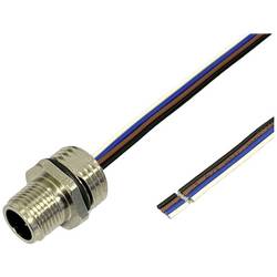 BKL Electronic Vestavná zástrčka pro čidlo/aktuátor, 2703002, piny: 4-May, 0.5 m, 1 ks