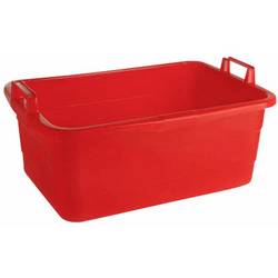Vana hranatá rukojeť 80 cm/85 l červená
