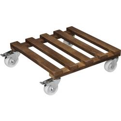 Wagner 20087001 přepravní podvozek, materiál dřevo, max. 250 kg, 450 mm x 450 mm x 130 mm