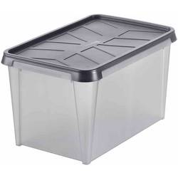 Orthex 3462050 Úložný box, (d x š x v) 60 x 40 x 35 cm, šedá, 1 ks