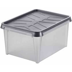Orthex 3461050 Úložný box, (d x š x v) 50 x 40 x 27 cm, šedá, 1 ks