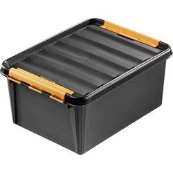 Orthex 3193090 Úložný box, (d x š x v) 50 x 39 x 26 cm, černá, 1 ks