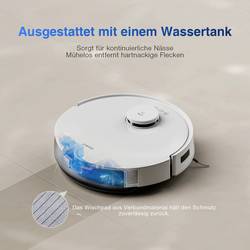 ECOVACS neu Robot na vysávání a vytírání podlahy bílá