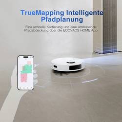 ECOVACS neu Robot na vysávání a vytírání podlahy bílá