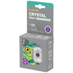 ArmyTek Crystal WUV Grey F07001GUV LED kapesní svítilna poutko na ruku, s USB rozhraním napájeno akumulátorem 150 lm 34 g
