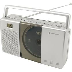 soundmaster RCD1185 RCD1185 rádio s CD, FM, CD, šedá