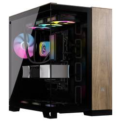 Corsair CC-9011282-WW midi tower PC skříň černá, vlašský ořech