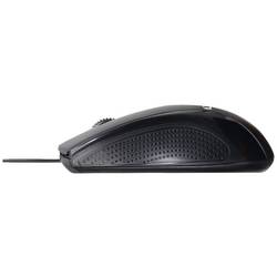 Dicota DICOTA - Maus - rechts- und linkshändig - Laser myš, přenos USB, 3 tlačítko, 1200 dpi, černá