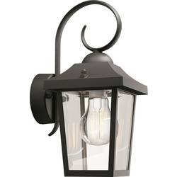 Philips LED Buzzard Wandleuchte 1x60W 230V 8718696156797 nástěnné světlo žárovka E27 černá