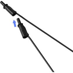 VOLTCRAFT | Měřicí vodič 4 mm | černý 2,5, mm² CAT IV 600 V 32 A