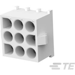 TE Connectivity MATE-N-LOK zásuvkový konektor do DPS 9, rozteč 6.35 mm, 643426-1, 1 ks