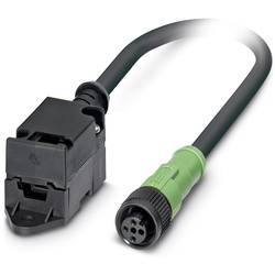 Phoenix Contact SAC-2P-ASIFK/ 5,0-PUR/M12FS P datový zástrčkový konektor pro senzory - aktory, upravený, 1557316, piny: 2, 5.00 m, 1 ks