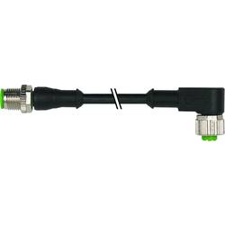 Murrelektronik 7000-40121-6340500 upravený zástrčkový konektor pro senzory - aktory M12 x 1 zástrčka, rovná, zásuvka, zahnutá 5.00 m Počet pólů: 4 1 ks