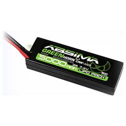 Absima akupack Li-Pol (modelářství) 7.4 V 5000 mAh Počet článků: 2 50 C Box Hardcase T zástrčka