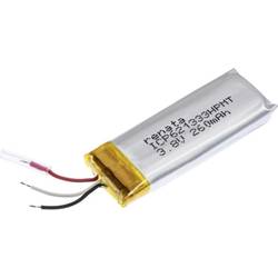 Renata ICP621333HPMT speciální akumulátor Prismatisch s kabelem Li-Pol 3.7 V 270 mAh 1 ks