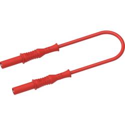 Electro PJP 2317-IECIV-CD1-100R měřicí kabel zásuvkový konektor 4 mm 1 m červená 1 ks