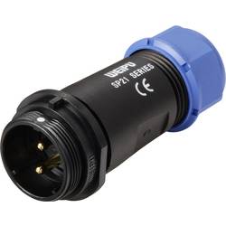 Weipu SP2111 / P 2 I kulatý faston, 1 ks