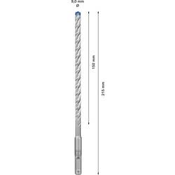 Bosch Accessories EXPERT SDS plus-7X 2608900095 příklepový vrták 1 ks 9 mm Celková délka 215 mm SDS plus 1 ks